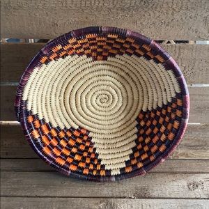 Vintage-boho basket